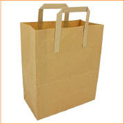 Large SOS Carrier Bags 10''x15''