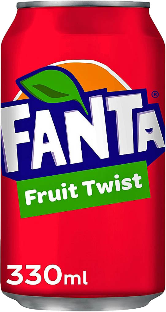 Fanta Fruit Twist Cans