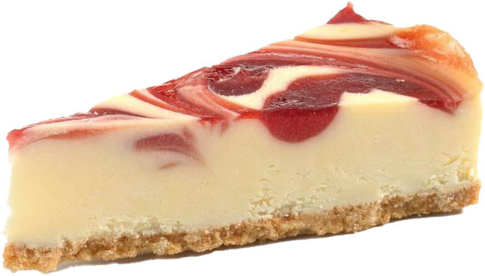 Strawberry Swirl Cheesecake