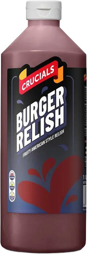 Crucials Squeezy Burger Relish