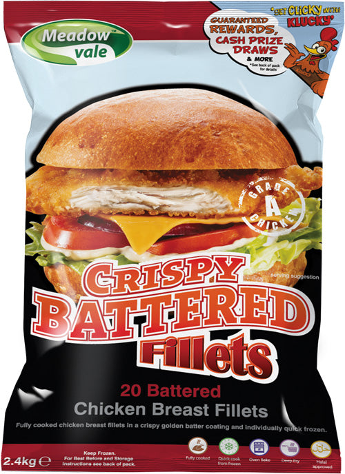 Meadow Vale Battered Chicken Fillet