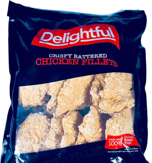 Delightful Battered Chicken Fillets