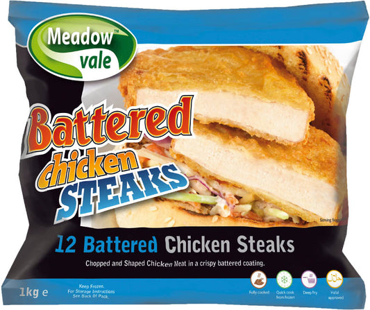 Meadow Vale Chicken Steak Burgers