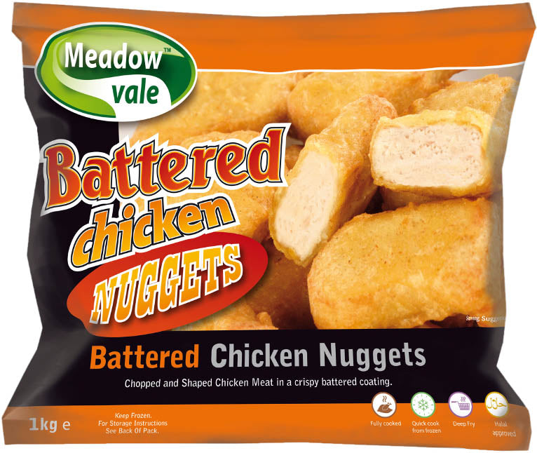 Meadow Vale Battered Chicken Nuggets
