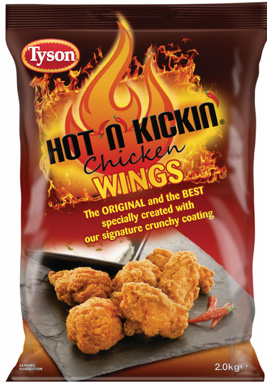 Hot 'N' Kickin Chicken Wings