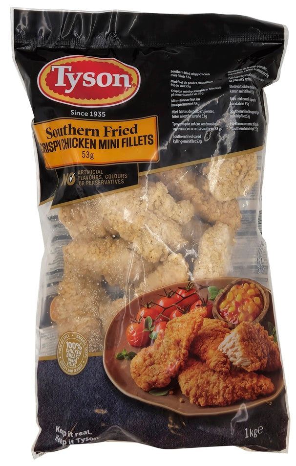 Tyson Southern Fried Crispy Chicken Mini Fillets/Strips