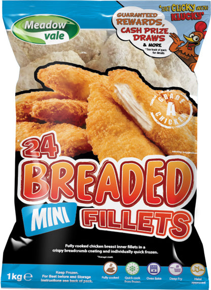 Meadowvale Breaded Chicken Mini Fillets