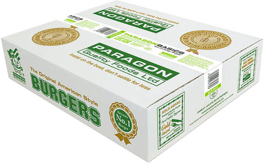 4oz Paragon Basics Economy Burgers (Green Tape)