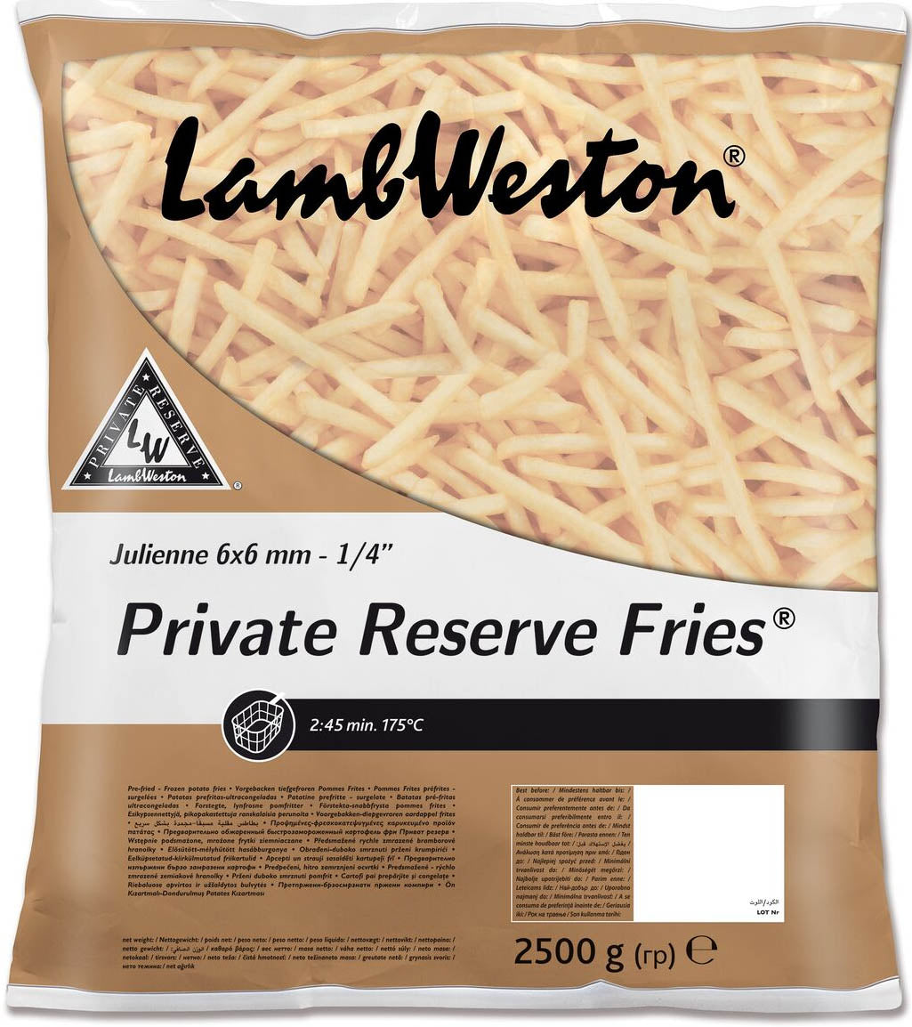 Lamb Weston Private Reserve Julienne