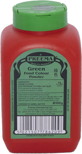 Green Food Colour