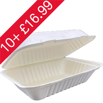 Bagasse FP10 White Box (250)