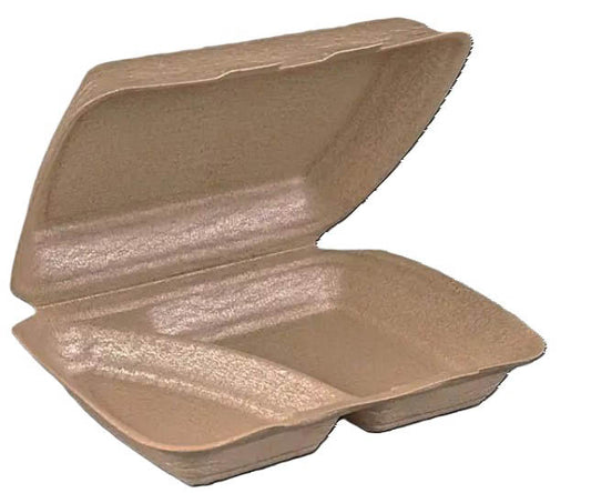 Infinity Biodegradable 2 Compartment Meal Box