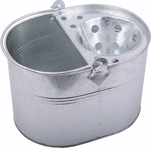 Metal Bucket & Wringer (13l)