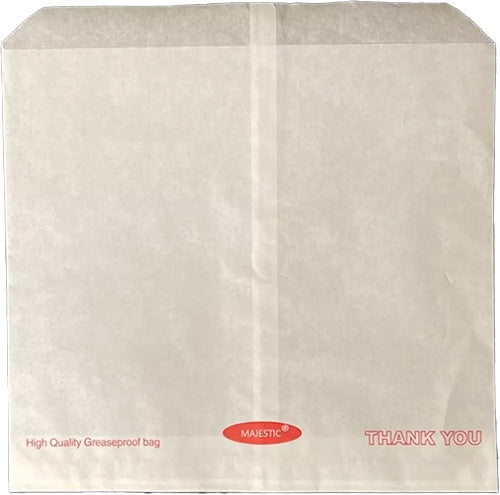 Majestic Grease Proof Bags 8.5''x8.5''