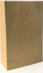 Large Grab Bag Brown 13"x7"x18"