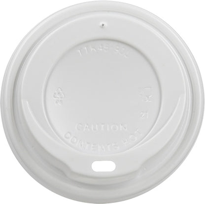 80mm 8oz White Sip Lids