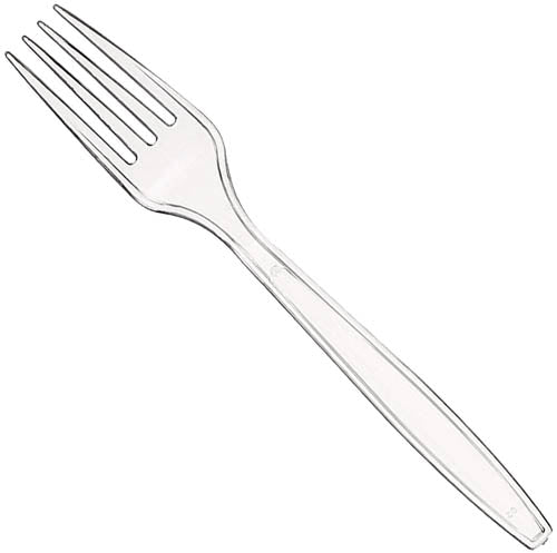 Transparent Luxury Plastic Forks