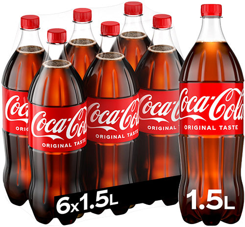 Coca Cola Bottles 6x1.5l (EU)