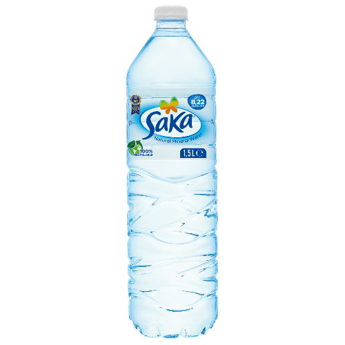 Saka Water Bottles 6x1.5l