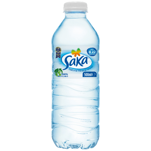 Saka Water Bottles 24x500ml
