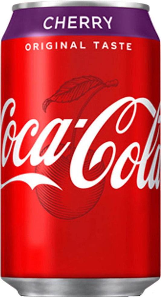 Cherry Coke Cans