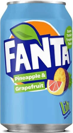 Fanta Pineapple & Grapefruit (Lilt) Cans