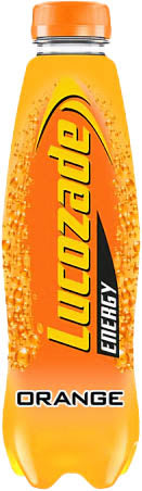 Lucozade Orange Bottles