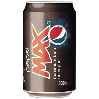 Pepsi Max Cans