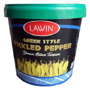 Greek Pickled Chillies (Plastic Tub)