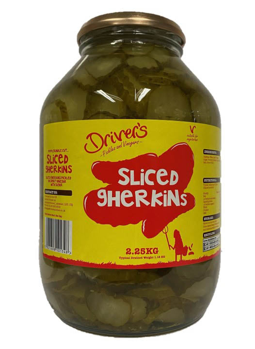 Sliced Gherkins