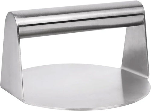 Burger Press -  Round - Stainless Steel