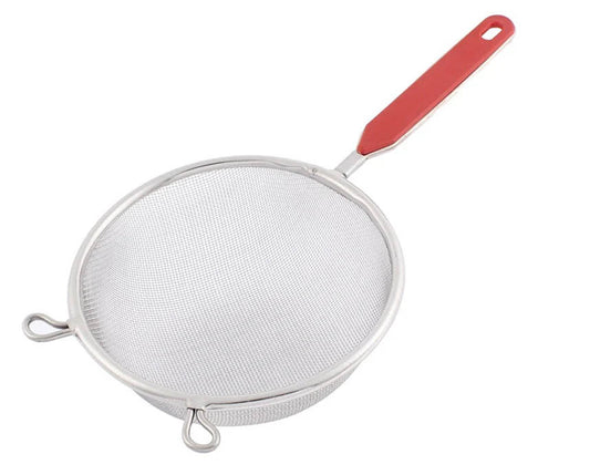 20cm Fat Strainer/Sieve (Red Handle)