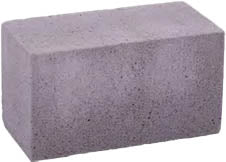 Flame On Grill Stone (152x76x76mm)
