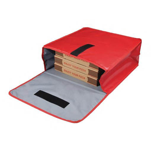 Vinyl Pizza Delivery Bag 17"x17"x5"