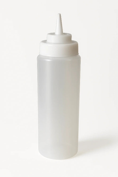 32oz Wide Mouth Sauce Bottle (Clear)