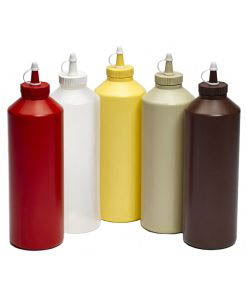 1l Sauce Bottle (Beige)