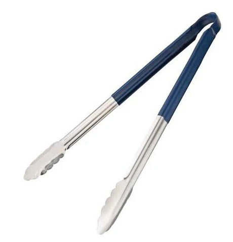 12" Colour Coded Tongs (Blue)