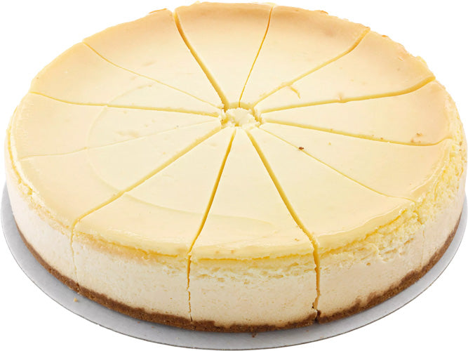 New York Style Vanilla Cheesecake (Pre-Cut)