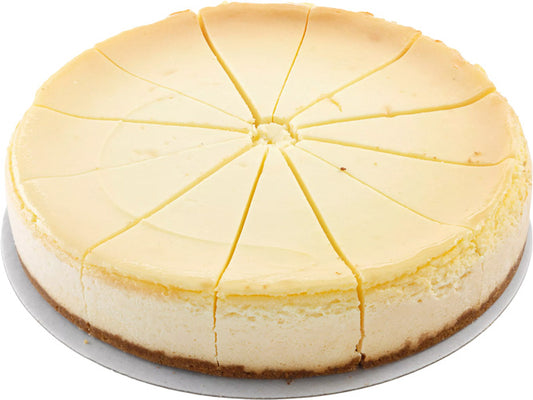 New York Style Vanilla Cheesecake (Pre-Cut)