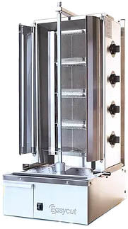 Easy Cut 4 Burner Kebab Machine Without Electric Knife