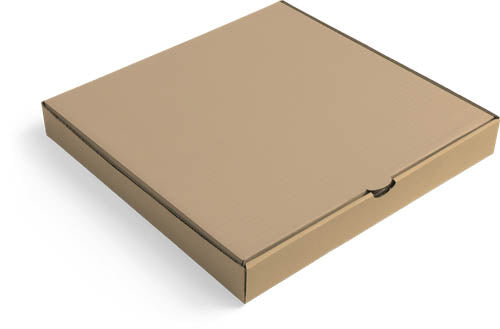 7'' Plain Brown Pizza Boxes