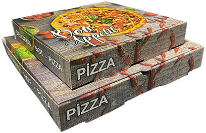 9'' Full Colour Pizza Boxes