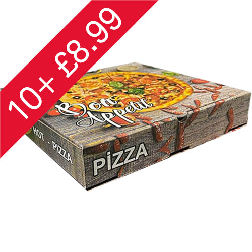 9'' Full Colour Pizza Boxes