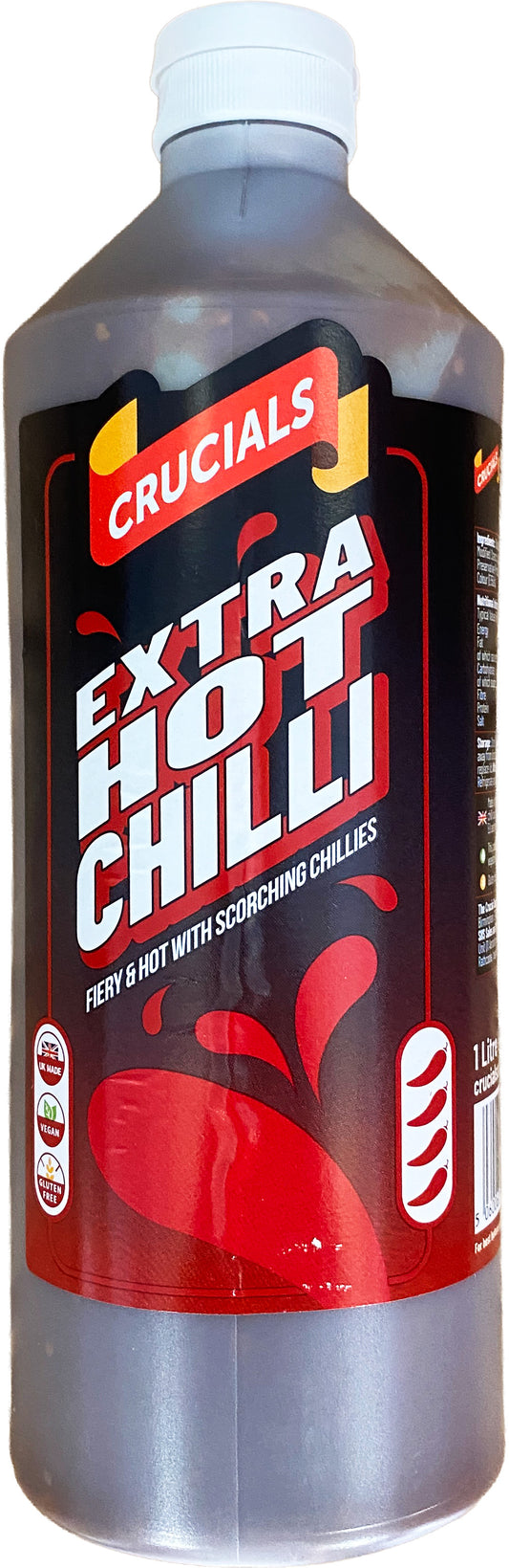 Crucial Squeezy Extra Hot Chilli Sauce