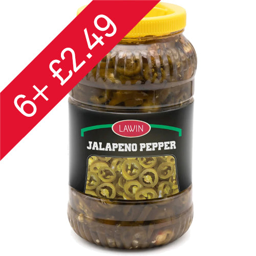 Sliced Jalapenos (Plastic Tub)