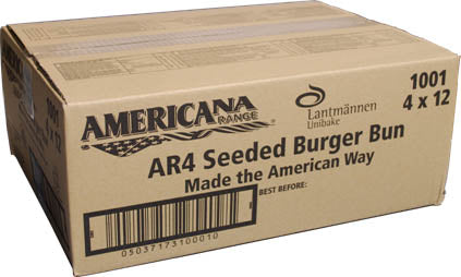 Americana Seeded Buns 4''