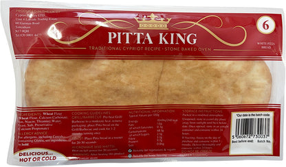Pitta King Long Life Pitta Bread (Large)