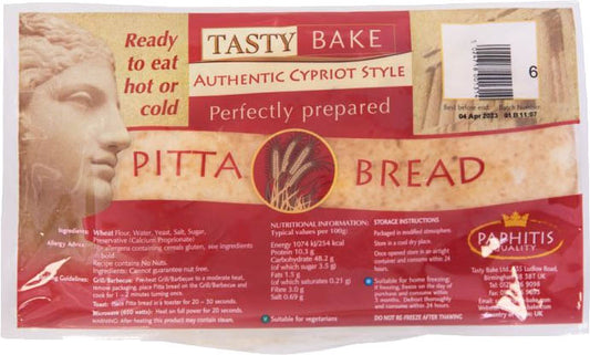 Tasty Bake Long Life Pitta Bread (Large)